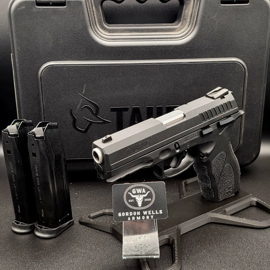 TH10 Black 4.25" 10MM Pistol MS 2-15RD Mags