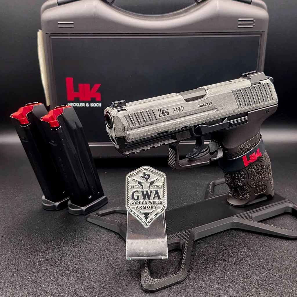 P30 Battle Gray 3.8" Exclusive 9MM DA/SA 2-17RD Mags