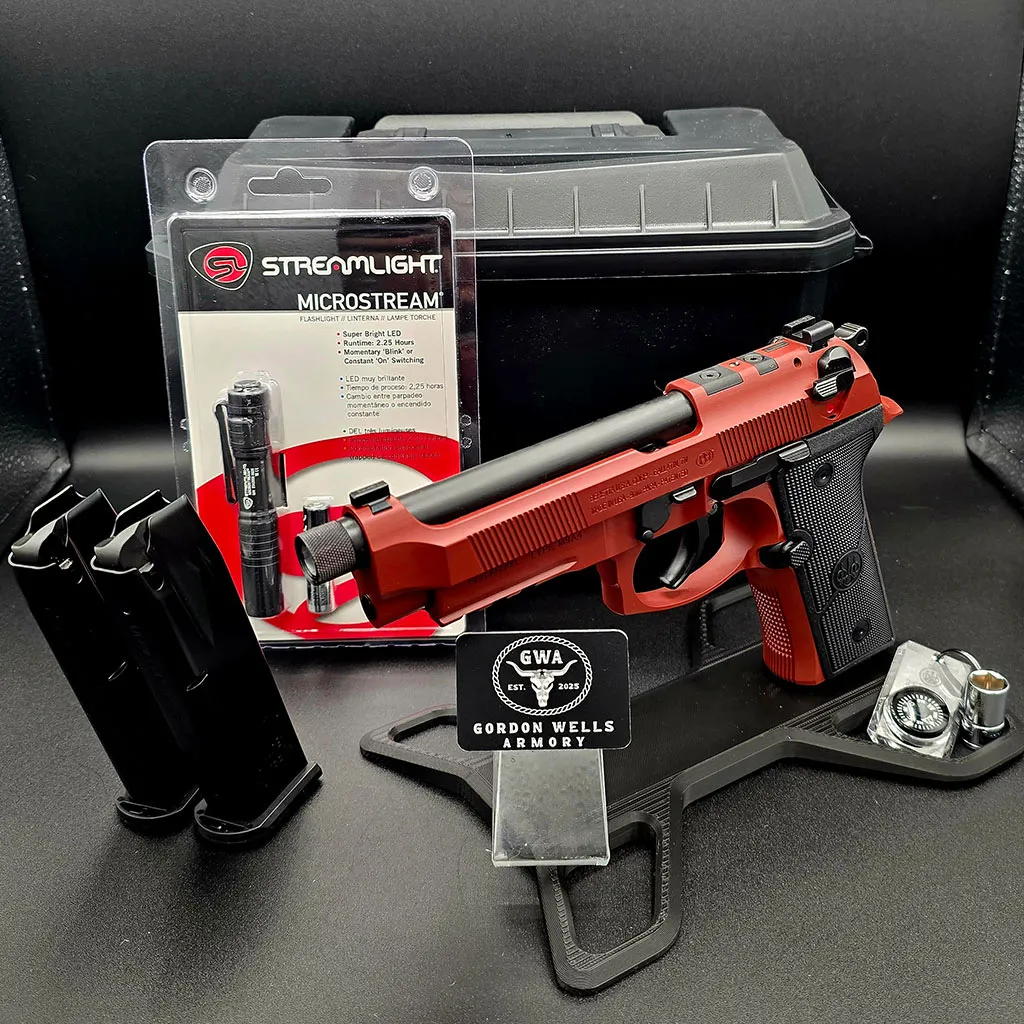 M9A4 5" Red Clay 9MM TB DA/SA Overlanding Series 2-18RD Mags