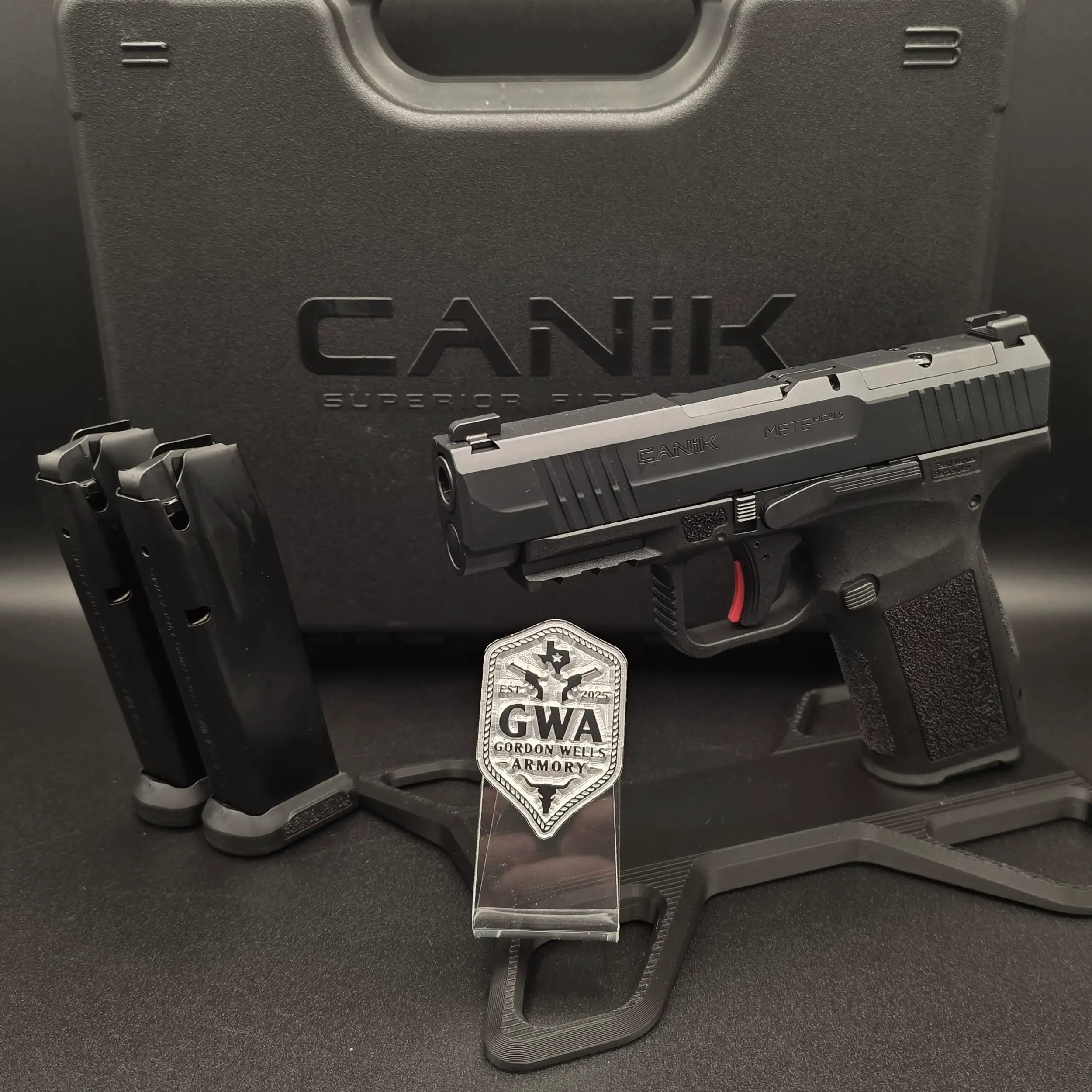 METE MC9LS Black 3.5" 9MM OR Pistol 2-17RD Mags
