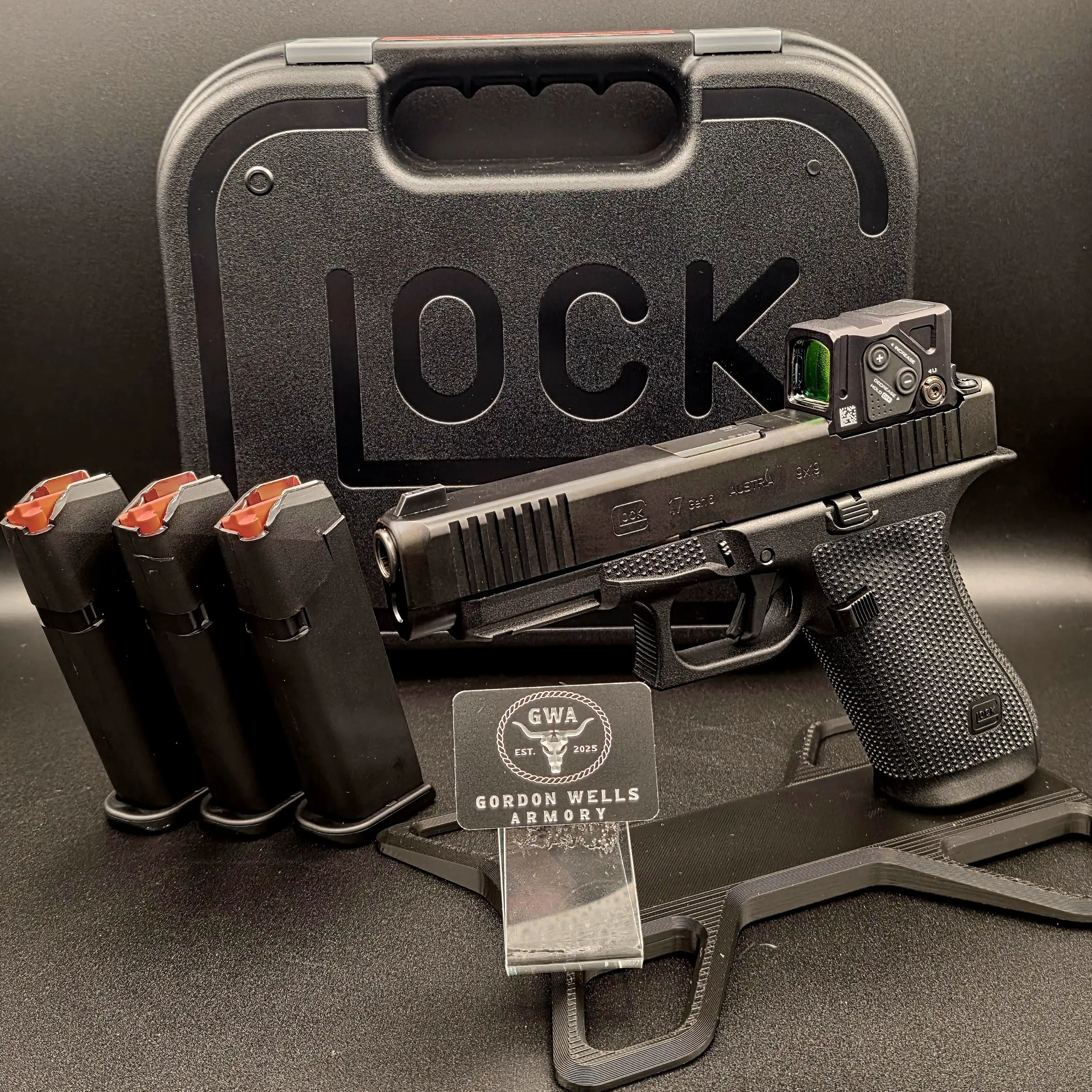 G17 G6 4.5" 9MM Aimpoint COA FS 3-17RD Mags