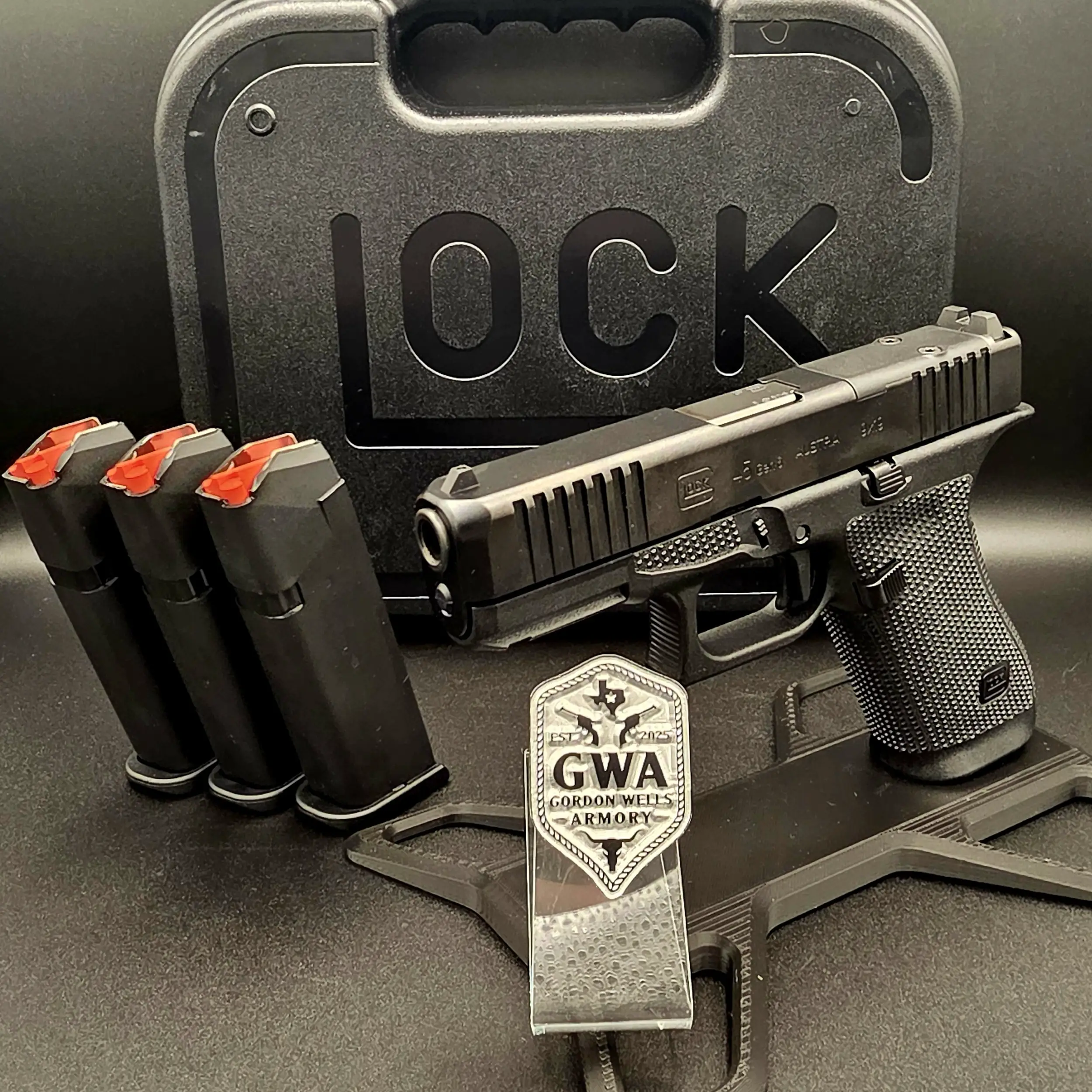 G45 G6 Black 9MM 4.0" ORS FS 3-17RD Mags