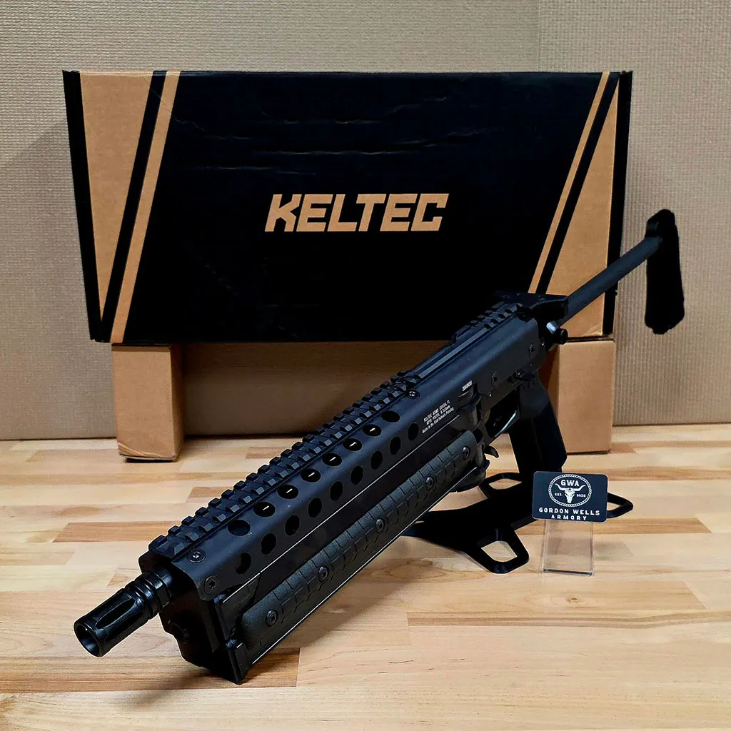 KP50 9.5" Black 5.7X28MM TB W/Brace Jungle Clip 2-50RD Mags