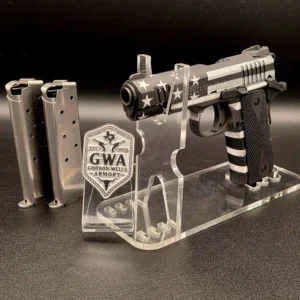 1911-A1 3.7" Gray US Flag 380ACP TS 1-6RD Mag