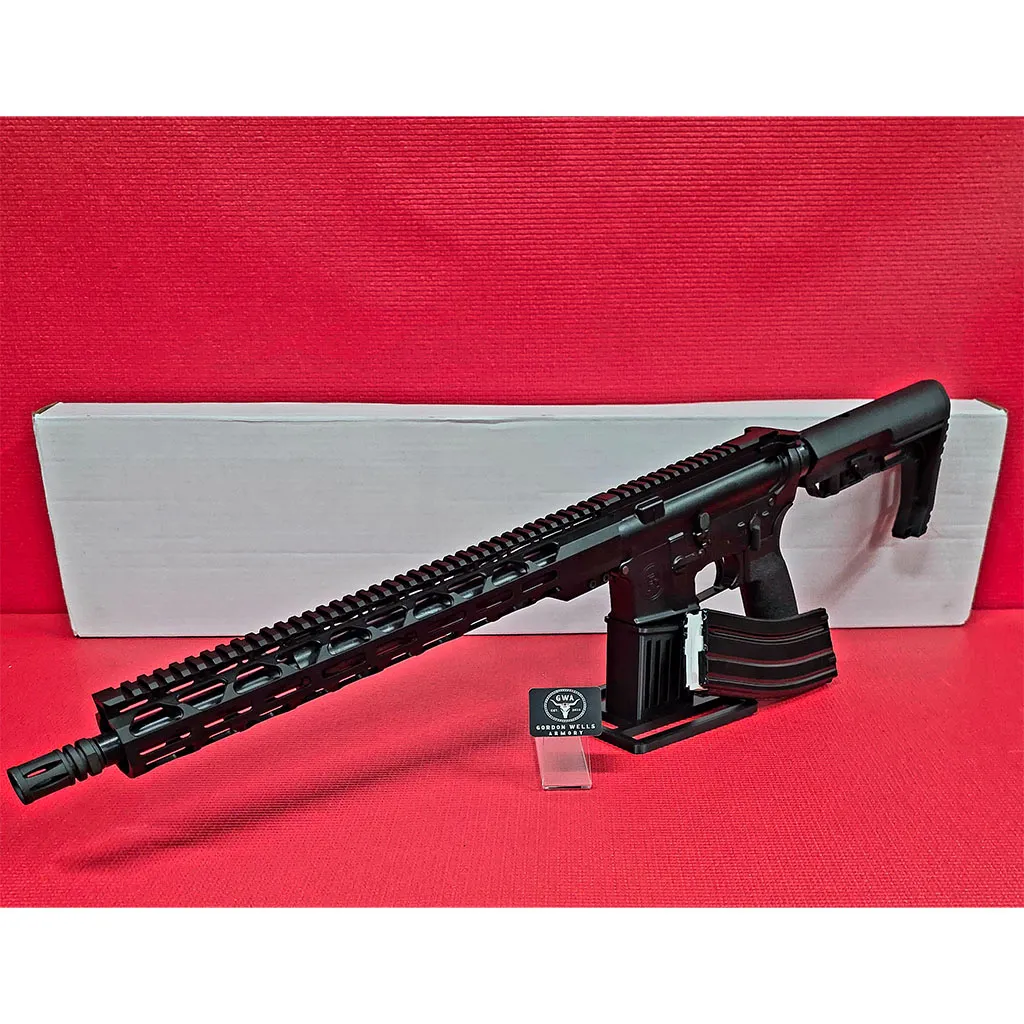 FR16 Black 5.56mm 16" SOC 15RPR-MFT Semi-Auto 1-30RD Mag