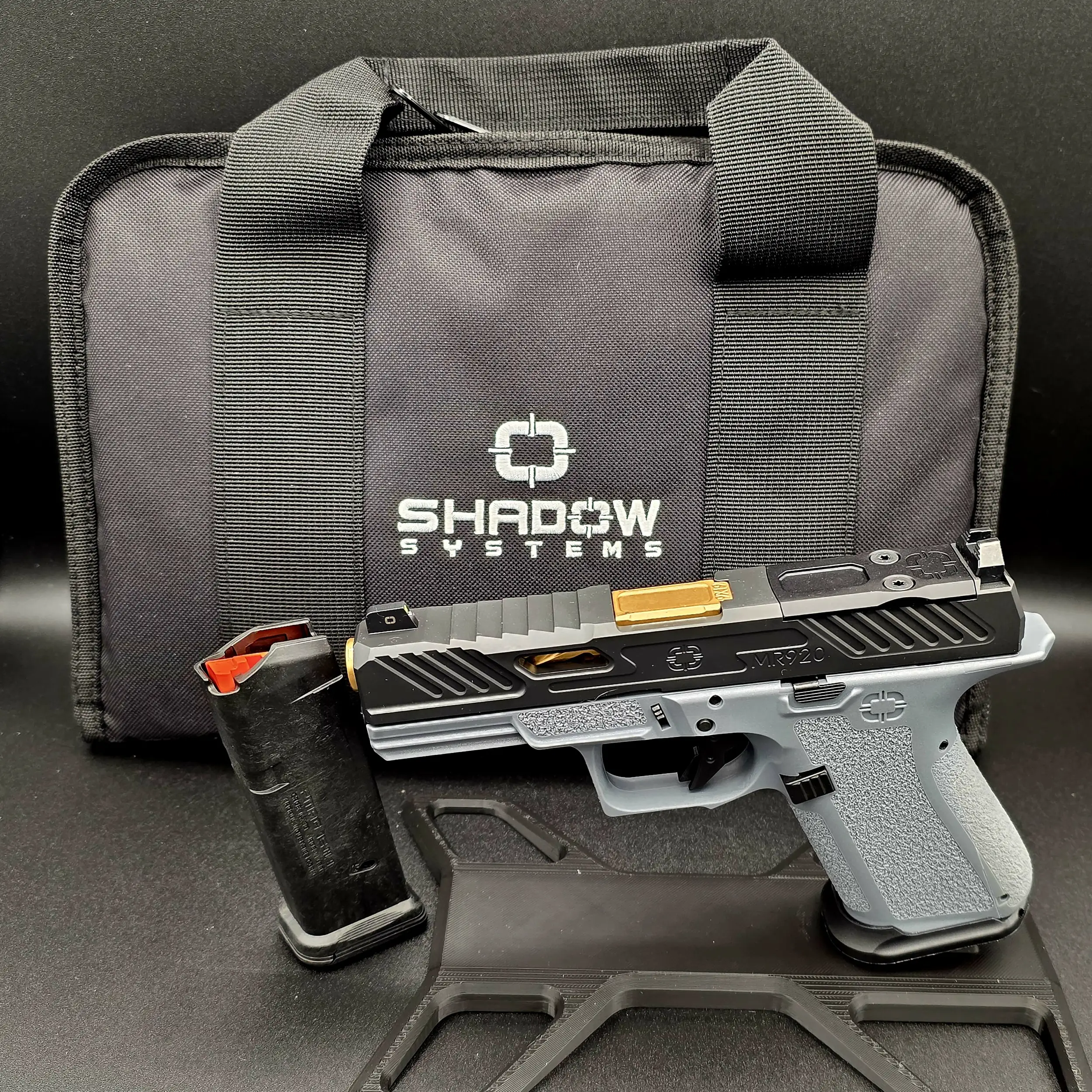 MR920 Elite 4.5" 9MM Grn/Blk OR CT Optic 15+1 Grey Frame